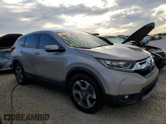 2017 Honda CR-V EX-L with VIN 5J6RW1H84HL007446, listed as a Copart auction lot 67948192 with 44,042 mi miles. Bid and sale history available at carsss.com. Image 4.