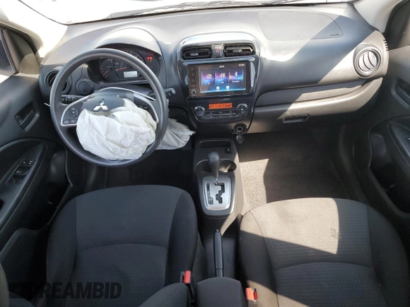 2023 Mitsubishi Mirage ES with VIN ML32FUFJXPHF06404, listed as a Copart auction lot 52619085 with 27,332 mi miles and Non repairable. Bid and sale history available at DreamBid. Image 8.