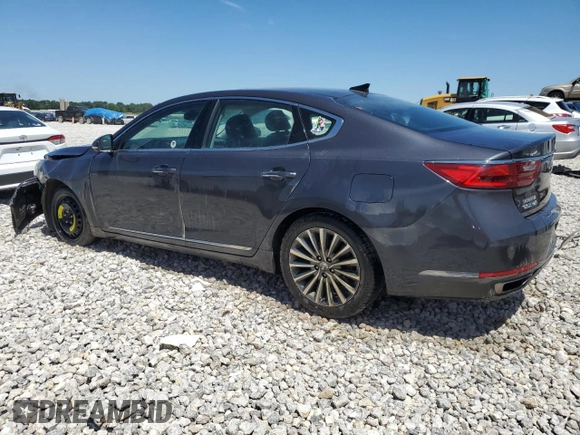 2018 Kia Cadenza Premium with VIN KNALC4J17J5127610, listed as a Copart auction lot 60551144 with 92,109 mi miles and Clean Title. Bid and sale history available at carsss.com. Image 2.