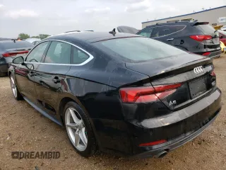 2018 Audi A5 Sportback Premium Plus with VIN WAUENCF57JA127882, listed as a Copart auction lot 55028903 with 52,932 mi miles. Bid and sale history available at carsss.com. Image 2.