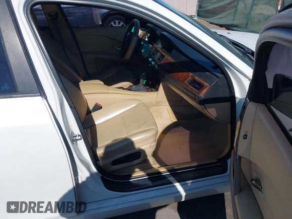 2007 BMW 5 Series 530i with VIN WBANE735X7CM55869, listed as a IAAI auction lot 42228854 with 224,397 mi miles and . Bid and sale history available at DreamBid. Image 5.