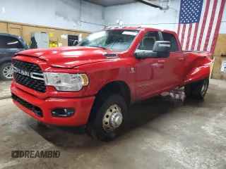 2023 Ram 3500 Big Horn z VIN 3C63RRHL8PG625975, wystawiony jako Copart lot #59394075 z przebiegiem 50 601 mil mil oraz Czysty tytuł • Clean title. Historia ofert i sprzedaży dostępna na DreamBid. Obrazek 1.
