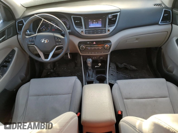 2017 Hyundai Tucson with VIN KM8J2CA44HU558094, listed as a Copart auction lot 44410455 with 122,120 mi miles and Salvage Title. Bid and sale history available at carsss.com. Image 8.