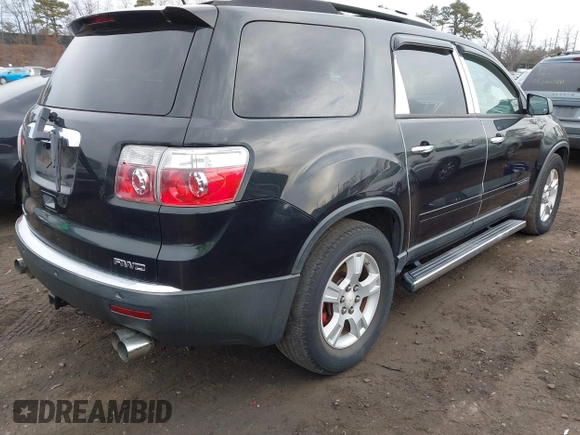 2008 GMC Acadia SLE1 with VIN 1GKEV13718J302154, listed as a IAAI auction lot 41614384 with 130,846 mi miles. Bid and sale history available at carsss.com. Image 4.
