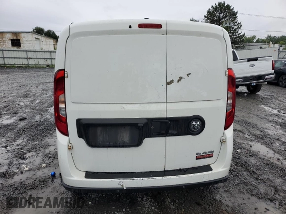 2017 Ram ProMaster City Cargo Van Tradesman SLT with VIN ZFBERFBB9H6H28718, listed as a Copart auction lot 65887684 with 173,217 mi miles and Non Repairable. Bid and sale history available at carsss.com. Image 6.