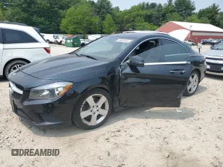 2016 Mercedes-Benz CLA 250 with VIN WDDSJ4GBXGN336519, listed as a Copart auction lot 59585465 with 144,480 mi miles and Salvage title. Bid and sale history available at DreamBid. Image 1.