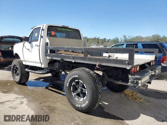 1994 Ford F-150 with VIN 1FTEF14N3RNA36989, listed as a Copart auction lot 80760184 with Not provided miles and Salvage title. Bid and sale history available at DreamBid. Image 2.