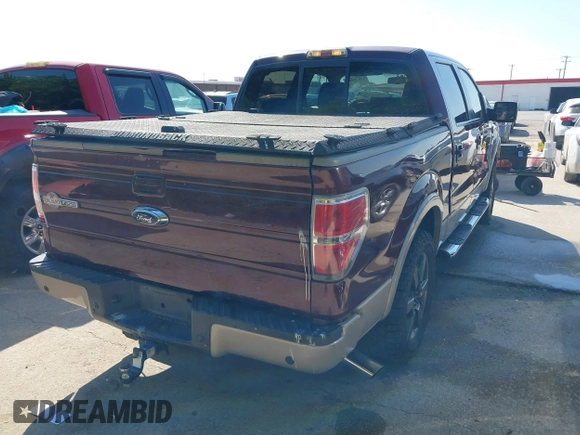 2009 Ford F-150 XL with VIN 1FTPW12V59KC92757, listed as a IAAI auction lot 42035890 with 423,095 mi miles. Bid and sale history available at carsss.com. Image 4.