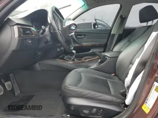 2007 BMW 3 Series 328i with VIN WBAVA37587ND55145, listed as a Copart auction lot 89303175 with Not provided miles and Salvage title. Bid and sale history available at DreamBid. Image 7.
