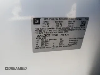 2016 Chevrolet Equinox LT with VIN 2GNALCEKXG1137508, listed as a Copart auction lot 49592905 with 71,289 mi miles and Salvage Title. Bid and sale history available at carsss.com. Image 13.