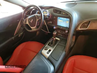 2019 Chevrolet Corvette 1LT with VIN 1G1YB2D75K5100805, listed as a Copart auction lot 51182435 with 59,512 mi miles and Salvage title. Bid and sale history available at DreamBid. Image 8.