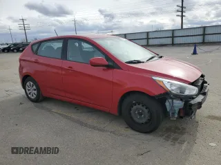 2017 Hyundai Accent SE with VIN KMHCT5AE4HU343762, listed as a Copart auction lot 49161735 with 201,334 mi miles and Salvage Title. Bid and sale history available at carsss.com. Image 4.