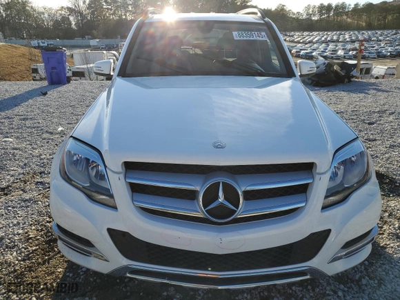 2015 Mercedes-Benz GLK-Class GLK 350 with VIN WDCGG5HB6FG347615, listed as a Copart auction lot 88359145 with 0 mi miles and Salvage Title. Bid and sale history available at carsss.com. Image 5.