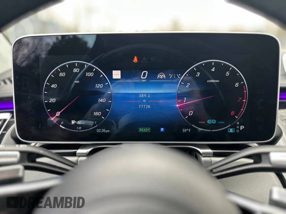 2021 Mercedes-Benz S 580 z VIN W1K6G7GB8MA039284, wystawiony jako Copart lot #51819575 z przebiegiem 77 726 mil mil oraz Czysty tytuł • Clean title. Historia ofert i sprzedaży dostępna na DreamBid. Obrazek 8.