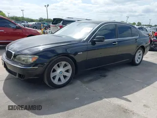2008 BMW 7 Series 750Li with VIN WBAHN83588DT81043, listed as a IAAI auction lot 42108479 with 141,499 mi miles and . Bid and sale history available at carsss.com. Image 2.