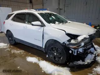 2020 Chevrolet Equinox LT with VIN 3GNAXVEX5LL209543, listed as a Copart auction lot 44151345 with 70,807 mi miles and Salvage Title. Bid and sale history available at carsss.com. Image 4.