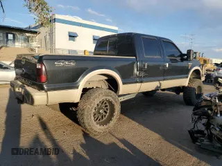 2008 Ford F-250 XL with VIN 1FTSW21R58ED14886, listed as a Copart auction lot 60866345 with 141,980 mi miles and Salvage title. Bid and sale history available at DreamBid. Image 3.