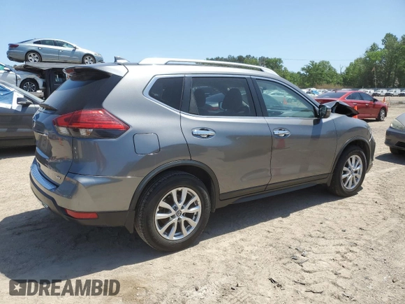 2017 Nissan Rogue SV with VIN JN8AT2MT6HW383290, listed as a Copart auction lot 52395245 with 161,217 mi miles and Salvage Title. Bid and sale history available at carsss.com. Image 3.