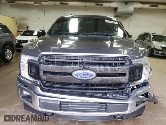 2018 Ford F-150 XL with VIN 1FTEW1E56JFD53534, listed as a Copart auction lot 53043895 with 182,396 mi miles and Clean title. Bid and sale history available at DreamBid. Image 5.