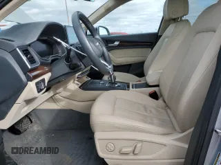 2020 Audi Q5 Premium Plus with VIN WA1E2AFY5L2046865, listed as a Copart auction lot 53377435 with 15,297 mi miles and Salvage title. Bid and sale history available at DreamBid. Image 7.