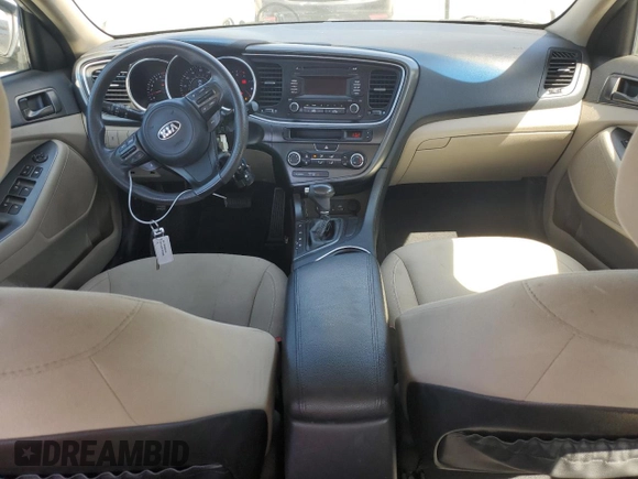 2015 Kia Optima LX z VIN 5XXGM4A72FG451508, wystawiony jako Copart lot #55628795 z przebiegiem 125 947 mil mil oraz Szkoda całkowita • Salvage title. Historia ofert i sprzedaży dostępna na DreamBid. Obrazek 8.