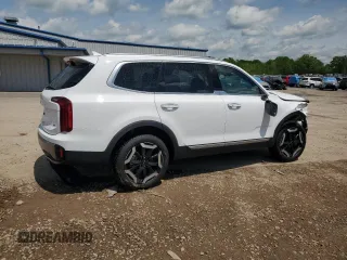 2025 Kia Telluride S with VIN 5XYP6DGC7SG633192, listed as a Copart auction lot 58782175 with 2,134 mi miles and Salvage title. Bid and sale history available at DreamBid. Image 3.