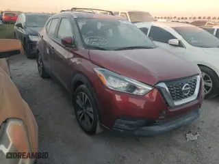 2018 Nissan Kicks SV with VIN 3N1CP5CU6JL538472, listed as a Copart auction lot 46195605 with 0 mi miles and Non Repairable. Bid and sale history available at carsss.com. Image 4.