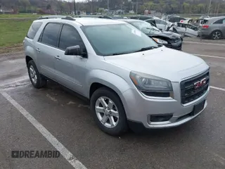 2015 GMC Acadia SLE with VIN 1GKKRPKD1FJ206815, listed as a IAAI auction lot 41886983 with 242,464 mi miles. Bid and sale history available at carsss.com. Image 1.