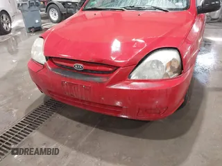 2005 Kia Rio with VIN KNADC125556397214, listed as a IAAI auction lot 41350276 with 182,162 mi miles. Bid and sale history available at carsss.com. Image 6.