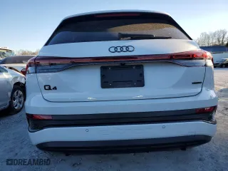 2023 Audi Q4 e-tron Premium Plus with VIN WA1L2BFZ7PP004096, listed as a Copart auction lot 82879694 with 6,838 mi miles and Salvage Title. Bid and sale history available at carsss.com. Image 6.
