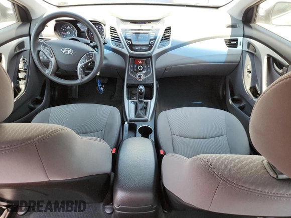 2015 Hyundai Elantra SE with VIN 5NPDH4AE8FH558895, listed as a Copart auction lot 63580425 with 106,504 mi miles and Salvage title. Bid and sale history available at DreamBid. Image 8.