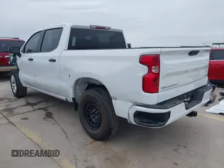 2024 Chevrolet Silverado 1500 Custom with VIN 3GCPABEK1RG423289, listed as a IAAI auction lot 41276637 with 199 mi miles and . Bid and sale history available at DreamBid. Image 3.