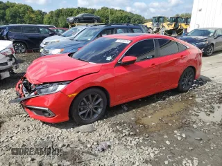 2020 Honda Civic EX-L z VIN 2HGFC1F79LH680316, wystawiony jako Copart lot #71234874 z przebiegiem 63 020 mil mil oraz Szkoda całkowita • Salvage title. Historia ofert i sprzedaży dostępna na DreamBid. Obrazek 1.