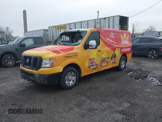2016 Nissan NV SV with VIN 1N6AF0KY5GN805945, listed as a IAAI auction lot 41432947 with 1 mi miles. Bid and sale history available at carsss.com. Image 2.