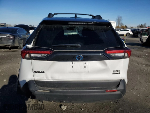 2024 Toyota RAV4 Hybrid LE with VIN 2T3UWRFVXRW229883, listed as a Copart auction lot 89095515 with 6,501 mi miles and Salvage title. Bid and sale history available at DreamBid. Image 6.