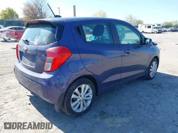 2016 Chevrolet Spark LT with VIN KL8CD6SA1GC632730, listed as a IAAI auction lot 42056679 with 98,891 mi miles and . Bid and sale history available at DreamBid. Image 4.