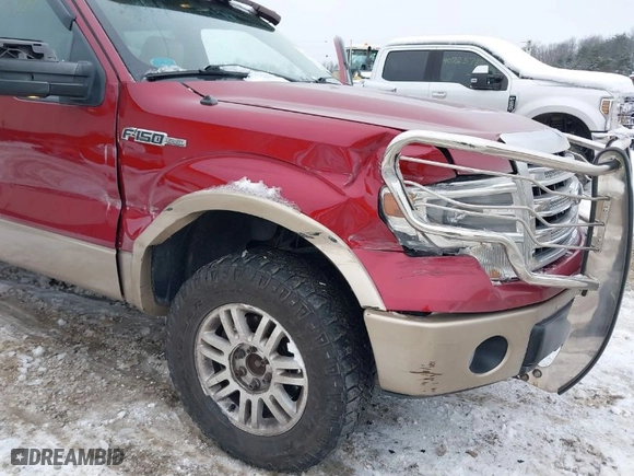 2013 Ford F-150 XL with VIN 1FTFW1EF6DFA13625, listed as a IAAI auction lot 41303500 with 140,606 mi miles. Bid and sale history available at carsss.com. Image 6.