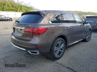 2019 Acura MDX w/Technology Pkg with VIN 5J8YD4H57KL000823, listed as a Copart auction lot 49551573 with 40,888 mi miles. Bid and sale history available at carsss.com. Image 3.