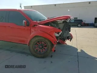 2023 Ford F-150 Raptor with VIN 1FTFW1RJ6PFA30640, listed as a Copart auction lot 76242254 with Not Provided miles and Salvage Title. Bid and sale history available at DreamBid. Image 10.