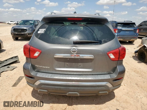 2017 Nissan Pathfinder SL with VIN 5N1DR2MN0HC645438, listed as a Copart auction lot 61348285 with 200,482 mi miles and Salvage title. Bid and sale history available at DreamBid. Image 6.