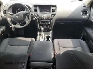 2017 Nissan Pathfinder Platinum with VIN 5N1DR2MN7HC695060, listed as a Copart auction lot 62096275 with 180,221 mi miles and Salvage title. Bid and sale history available at DreamBid. Image 8.