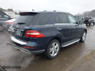 2015 Mercedes-Benz M-Class ML 350 with VIN 4JGDA5HB1FA481263, listed as a IAAI auction lot 41606256 with 93,441 mi miles. Bid and sale history available at carsss.com. Image 4.