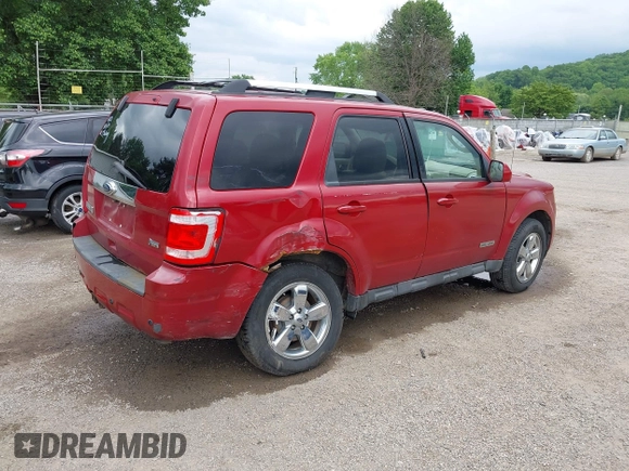 2010 Ford Escape Limited z VIN 1FMCU0EG5AKC21828, wystawiony jako IAAI lot #42343582 z przebiegiem 135 534 mil mil oraz . Historia ofert i sprzedaży dostępna na DreamBid. Obrazek 4.