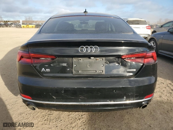 2019 Audi A5 Sportback Premium with VIN WAUANCF54KA078608, listed as a Copart auction lot 64641154 with NaN miles and Clean Title. Bid and sale history available at carsss.com. Image 6.