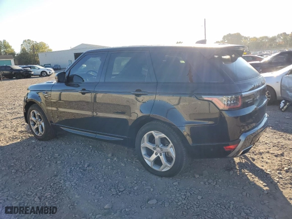 2018 Land Rover Range Rover Sport HSE with VIN SALWR2RK3JA182054, listed as a Copart auction lot 75003254 with NaN miles and Salvage Title. Bid and sale history available at carsss.com. Image 2.