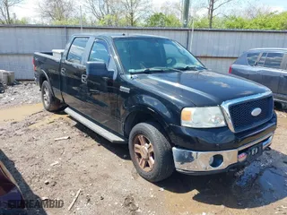 2007 Ford F-150 XLT with VIN 1FTPW14V67KC70678, listed as a IAAI auction lot 42002237 with 309,291 mi miles. Bid and sale history available at carsss.com. Image 1.
