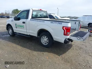 2017 Ford F-150 XL with VIN 1FTMF1C85HFC36014, listed as a IAAI auction lot 41577407 with 141,180 mi miles. Bid and sale history available at carsss.com. Image 3.