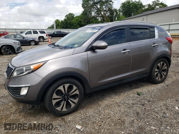 2012 Kia Sportage SX with VIN KNDPCCA61C7277875, listed as a Copart auction lot 63194245 with 88,237 mi miles and Clean title. Bid and sale history available at DreamBid. Image 1.