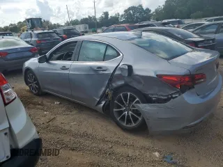 2016 Acura TLX Technology with VIN 19UUB2F56GA008801, listed as a Copart auction lot 61914884 with 109,129 mi miles and Salvage title. Bid and sale history available at DreamBid. Image 2.