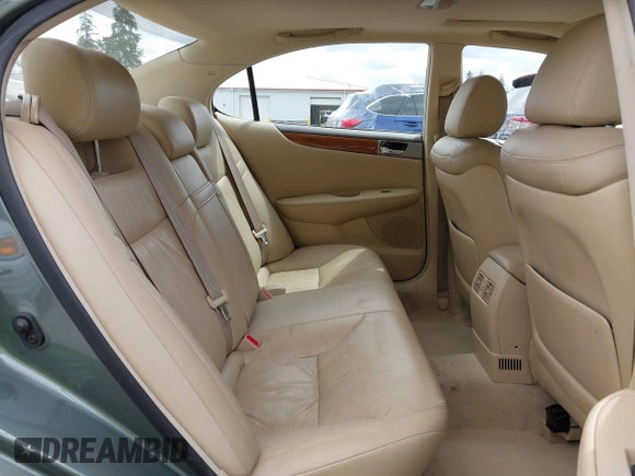 2005 Lexus ES 350 with VIN JTHBA30G755142486, listed as a IAAI auction lot 42530117 with 161,293 mi miles and . Bid and sale history available at DreamBid. Image 8.